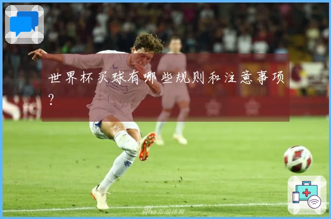 世界杯买球有哪些规则和注意事项？